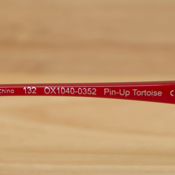 Oakley Heist OX1040-0352 Pin-Up Tortoise Eyeglasses Frames, Brown Red, 52-15-132 - Picture 6 of 10